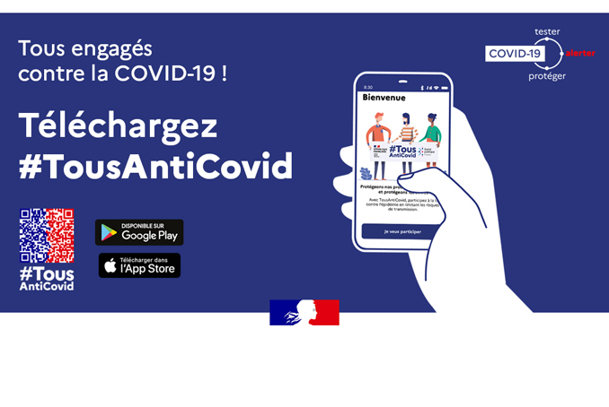 L Application Tousanticovid Pour Se Proteger Et Proteger Les Autres Agence Regionale De Sante Pays De La Loire