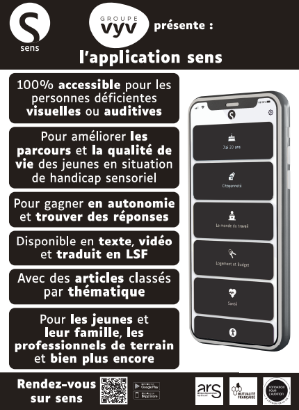 L'application sens en noir et blanc