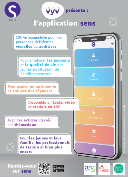 L'application sens en couleur