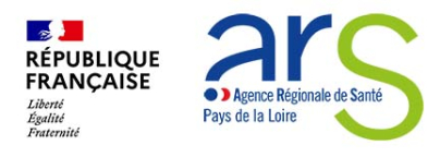 Logo ARS Pays de la Loire et République Française