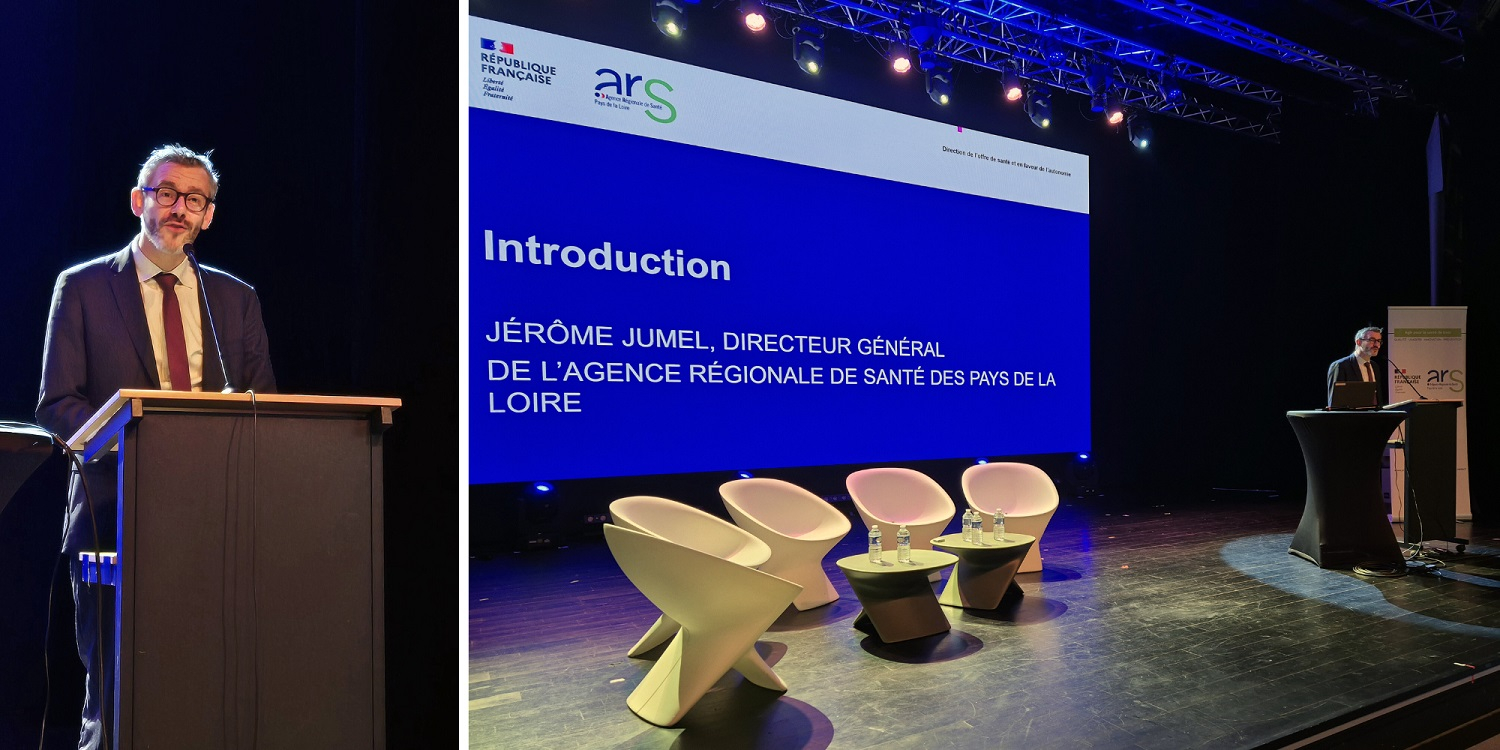 Jérôme Jumel, Directeur général de l’ARS Pays de la Loire a introduit la journée