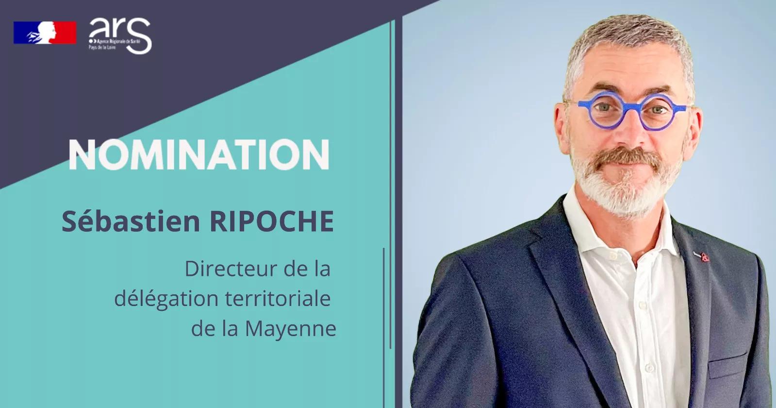 photo du nouveau directeur de la Délégation territoriale de la Mayenne