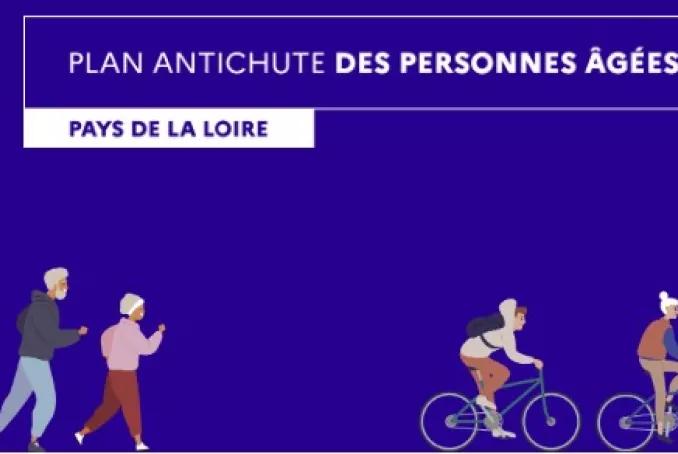 image avec personnages âgés actifs pour illustrer le plan anti chute en PDL