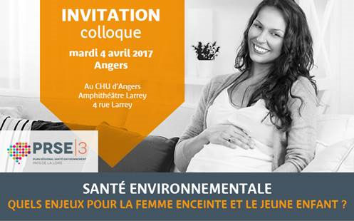 Invitation colloque santé environnement