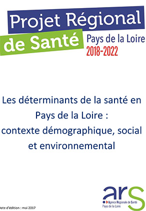 Couverture Les déterminants de la santé en Pays de la Loire 2017