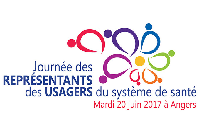Logo journée des usagers du système de santé 2017