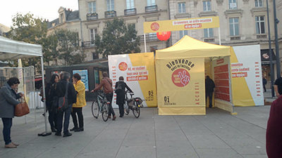 310 personnes se sont rendues sur la Fanzone le 2 novembre dernier.