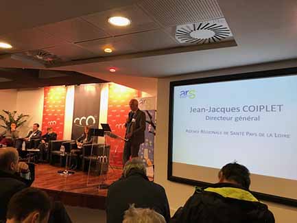 Ouverture de la journée par M. Coiplet, Directeur général de l'ARS Pays de la Loire