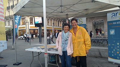Le stand de l'ARS Pays de la Loire
