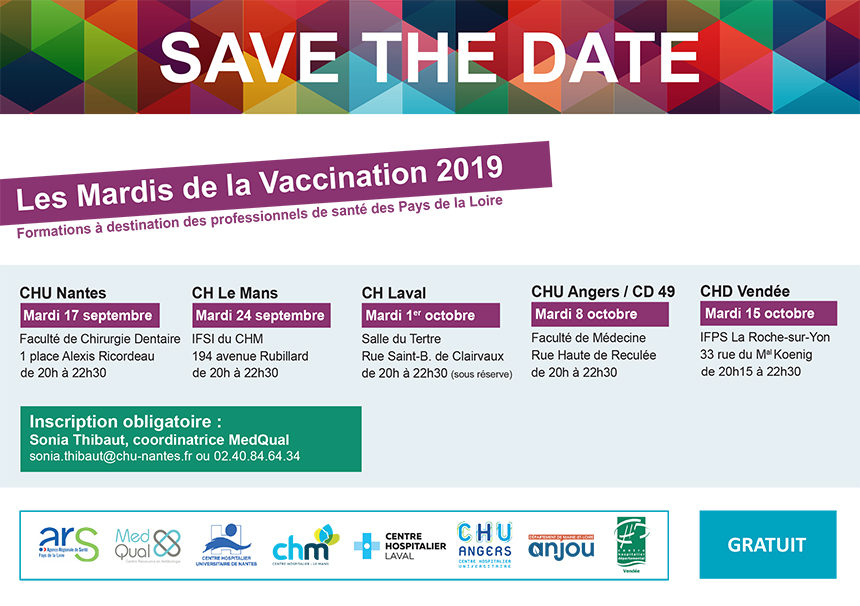 Les mardis de la santé sont des soirées de formation à destination des professionnels de santé.