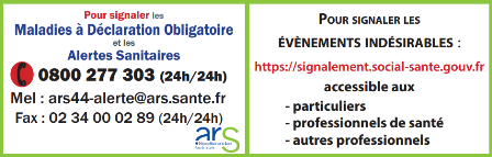 numero pour déclarer une maladie à déclaration obligatoire à l ars pour les professionnels : c est le 0800 277 303