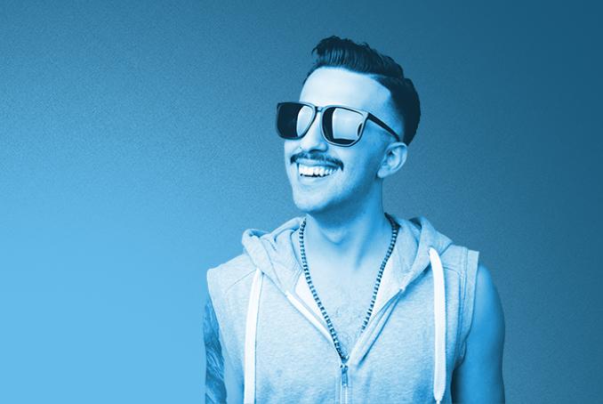 Logo De Modèles De Néon Pour Le Cancer De La Prostate Avec La Moustache Et Ruban Bleu Clair Neon Movember Sensibilisation Au 159932838