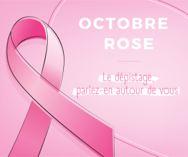 octobre rose campagne de mobilisation pour le dépistage du cancer du sein