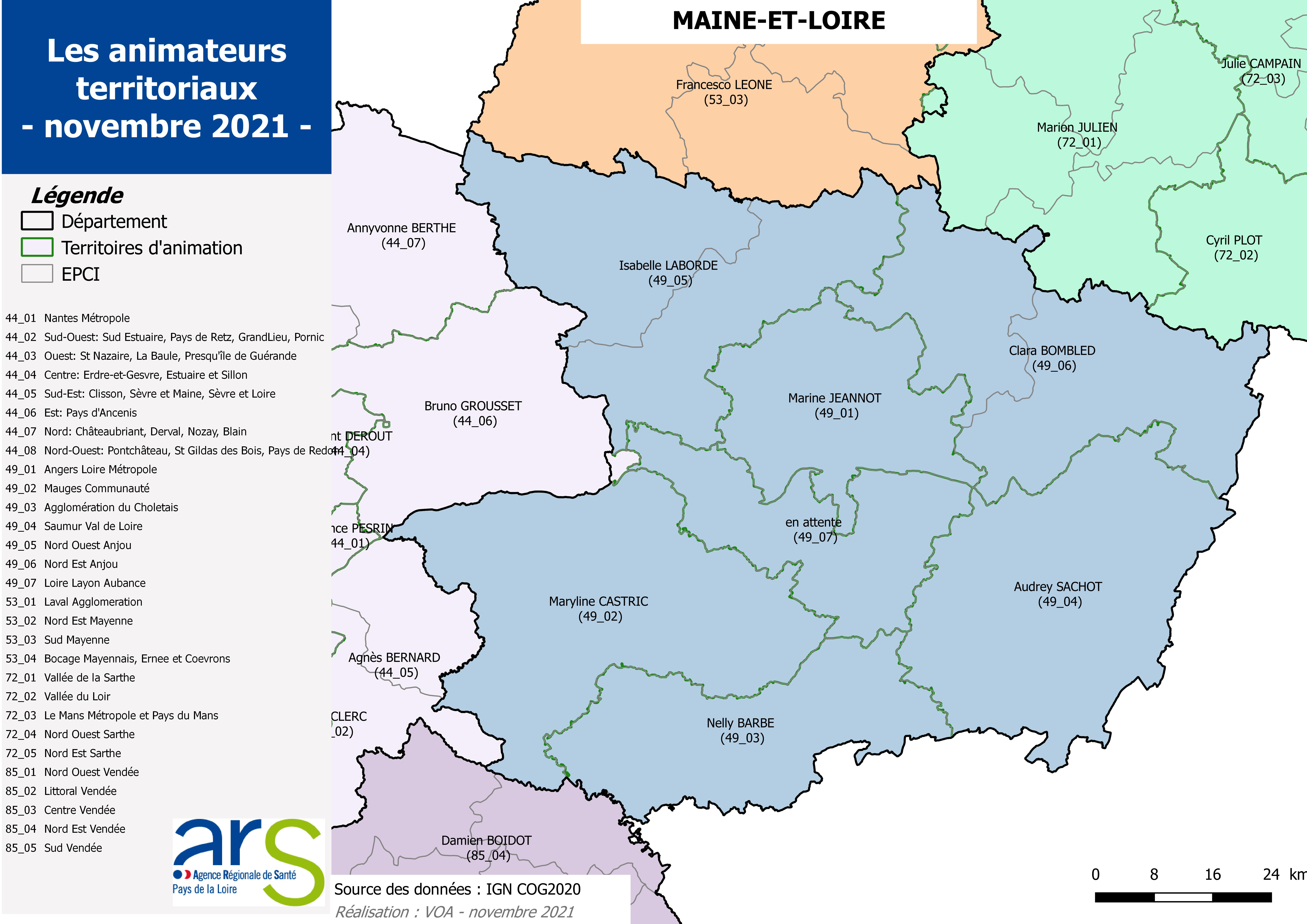 Carte animation territoriale 49 - novembre 2021
