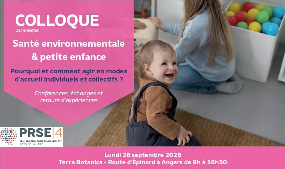 image pour illustrer la journée régionale montrant un enfant jouant en accueil collectif