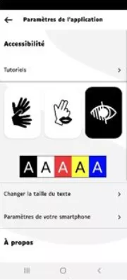 Affichage blanc
