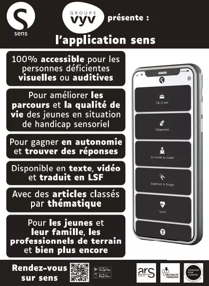 L'application sens en noir et blanc
