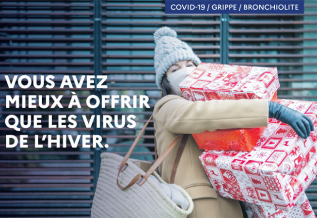 "Vous avez mieux à offrir que les virus de l'hiver" 