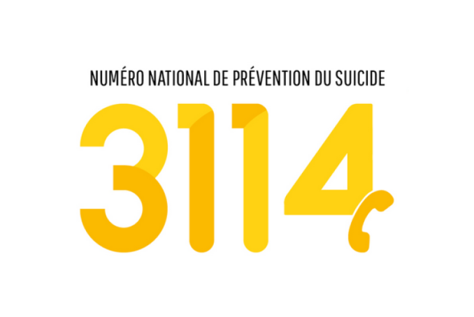 3114 numéro national prévention suicide
