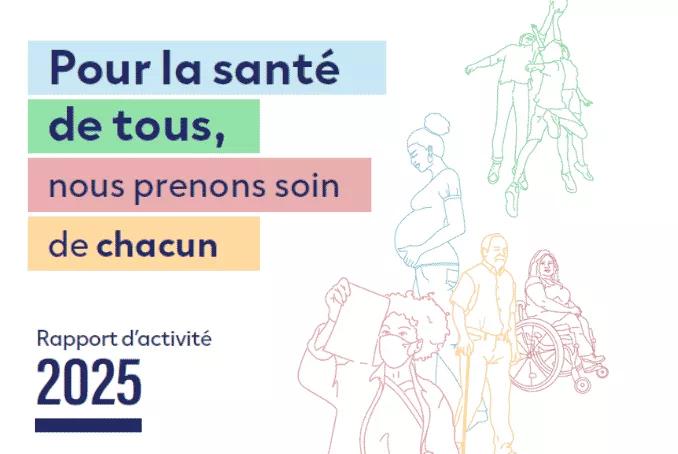 couverture du rapport d activité 2025